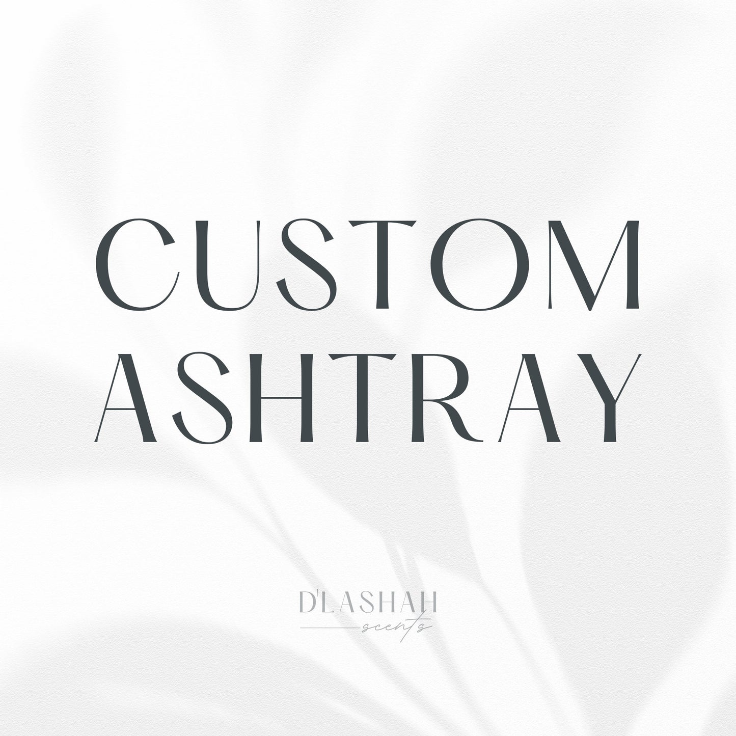 CUSTOM Concrete Ashtray for Cigar - Handcrafted