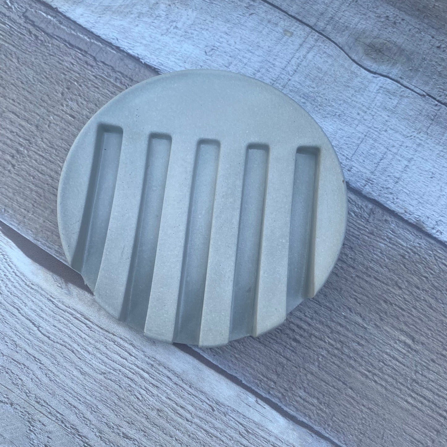 Concrete Soap Dish Round