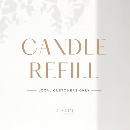 D'Lashah Scents Candle Refill