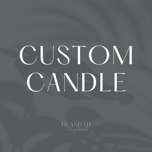 Custom Scented Candle