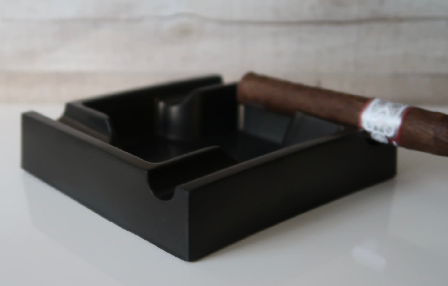 Concrete Square Cigar Ashtray