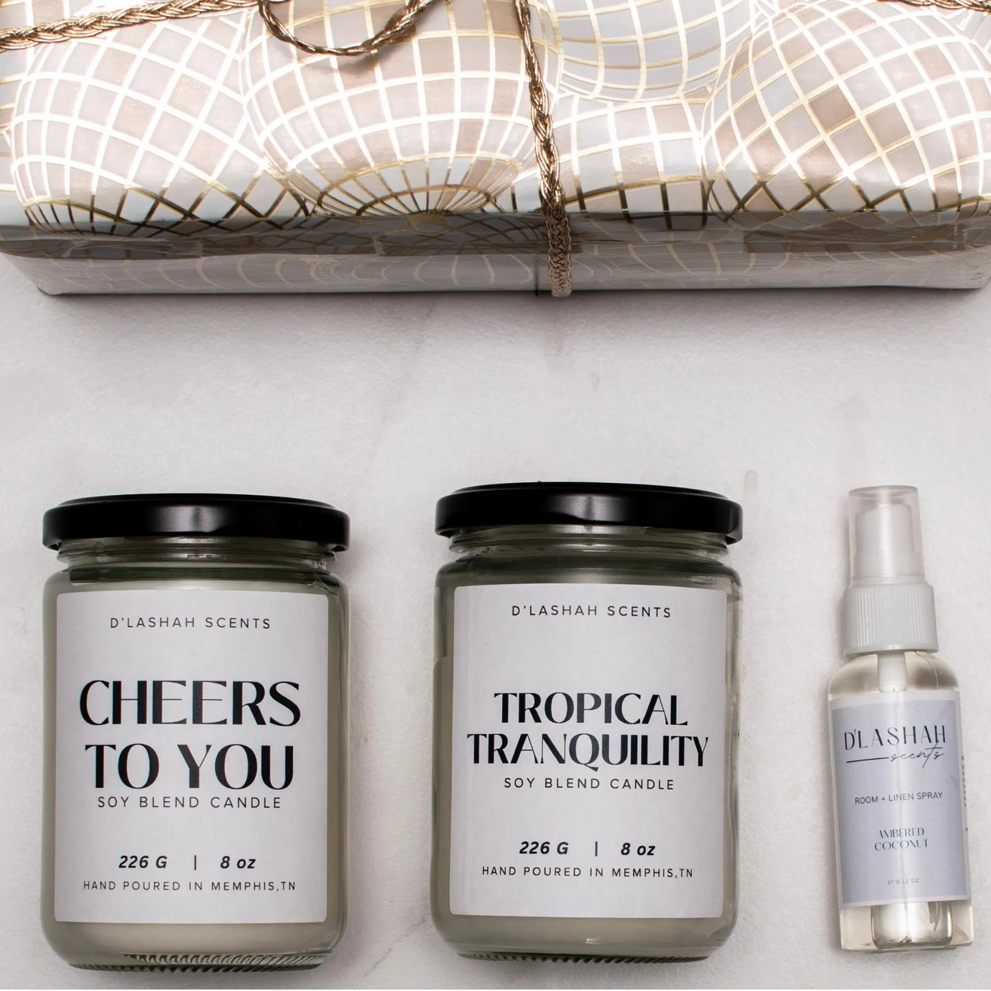 Holiday Gift Sets | Two Candles and Room Spray